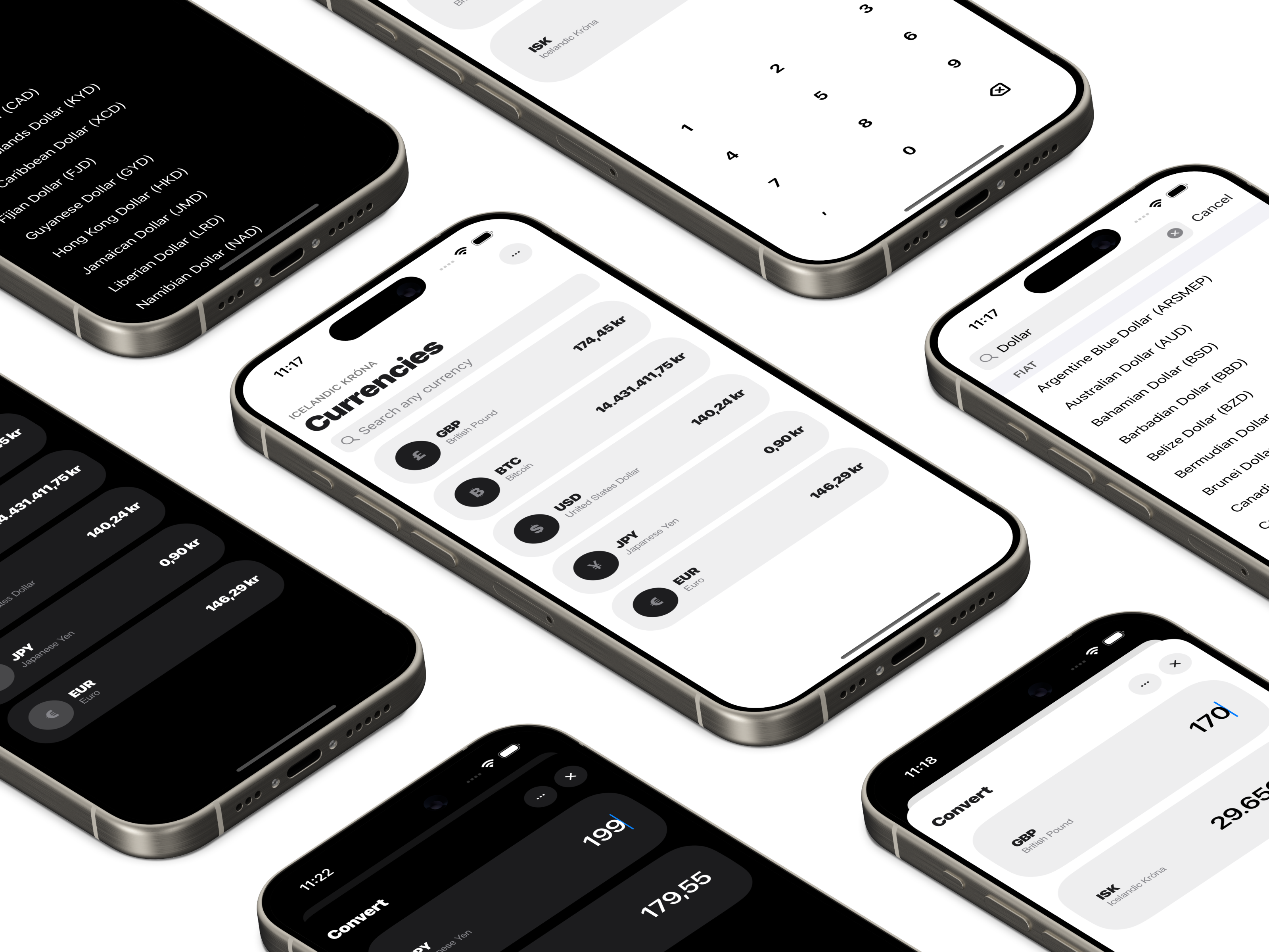 Currenza App Screenshots